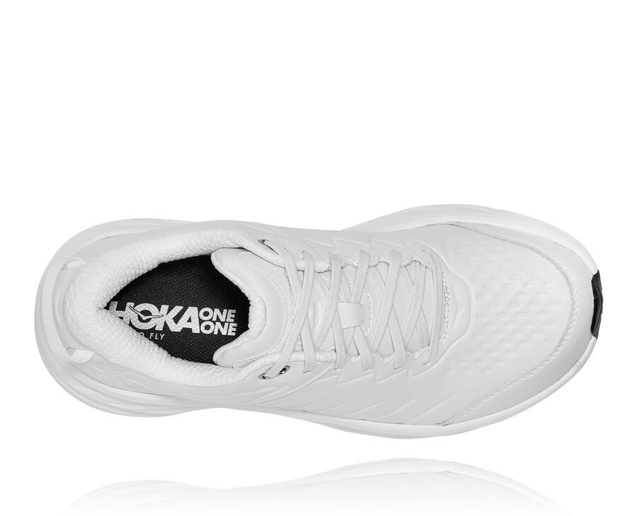 Hoka One One Running Shoes Mens White - Bondi Sr - 46279BECJ